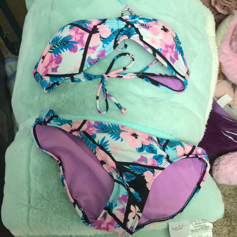 Flower bathing suit